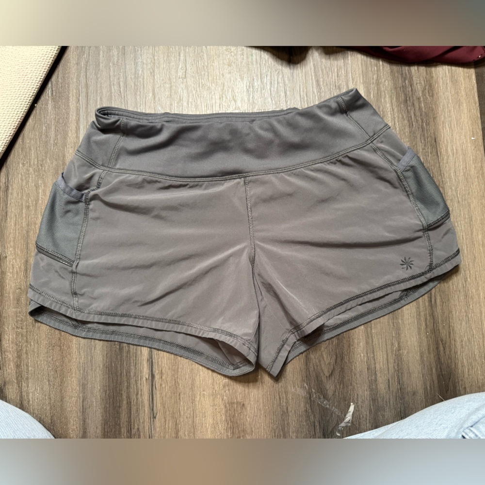 Athleta Charcoal Women's Athletic Shorts